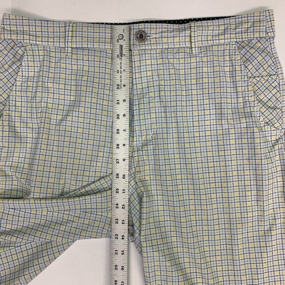 Lululemon Men's Commision Plaid 10 Inseam Stretch Golf Chino Short Size 36‎ - Picture 11 of 12